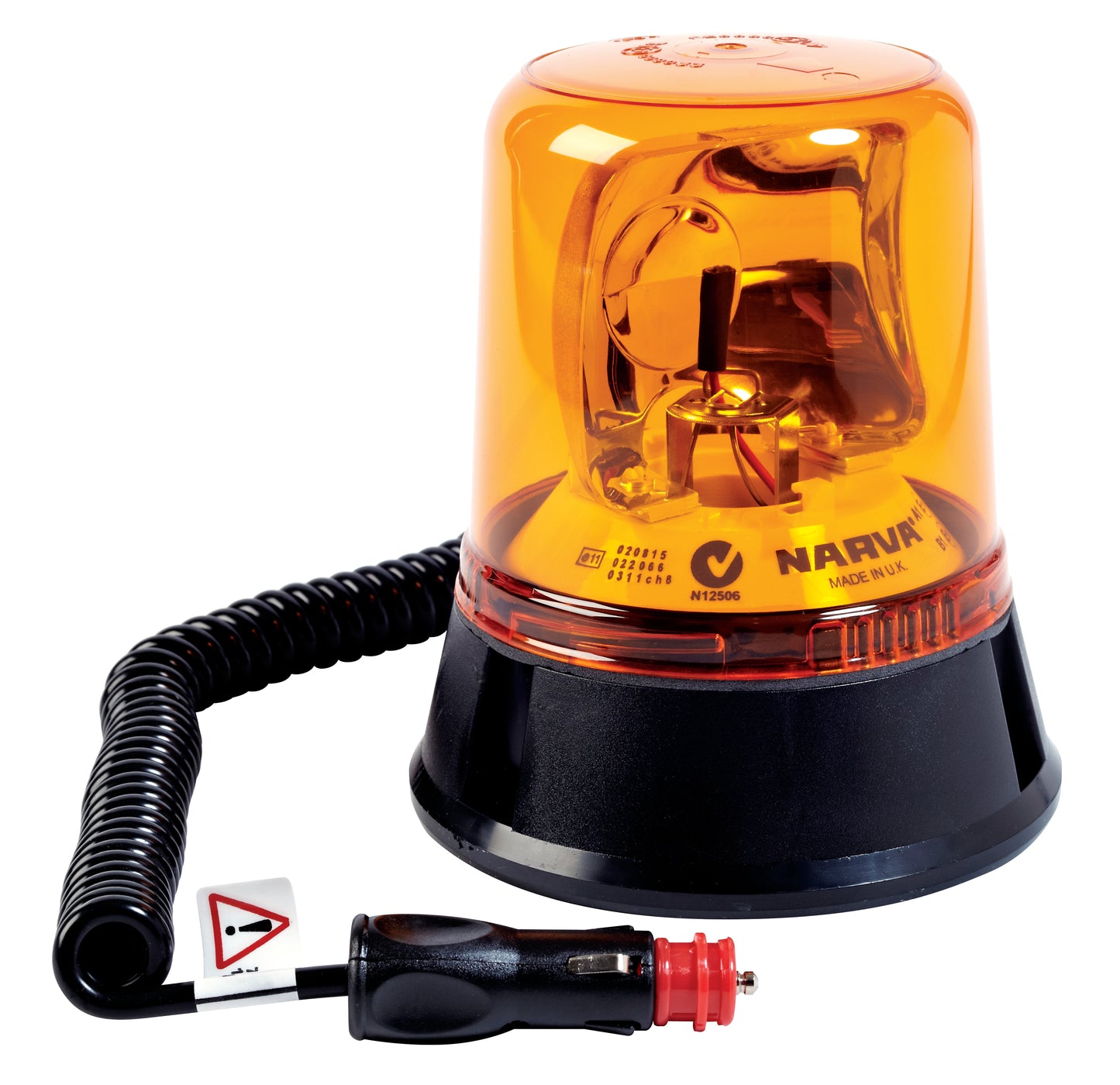Narva Halogen Beacon Amber 12 or 24V Magnetic Mount - 85658A
