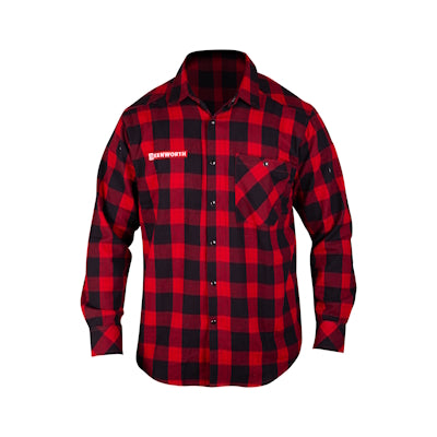 Kenworth Unisex Flannelette Shirt - Red