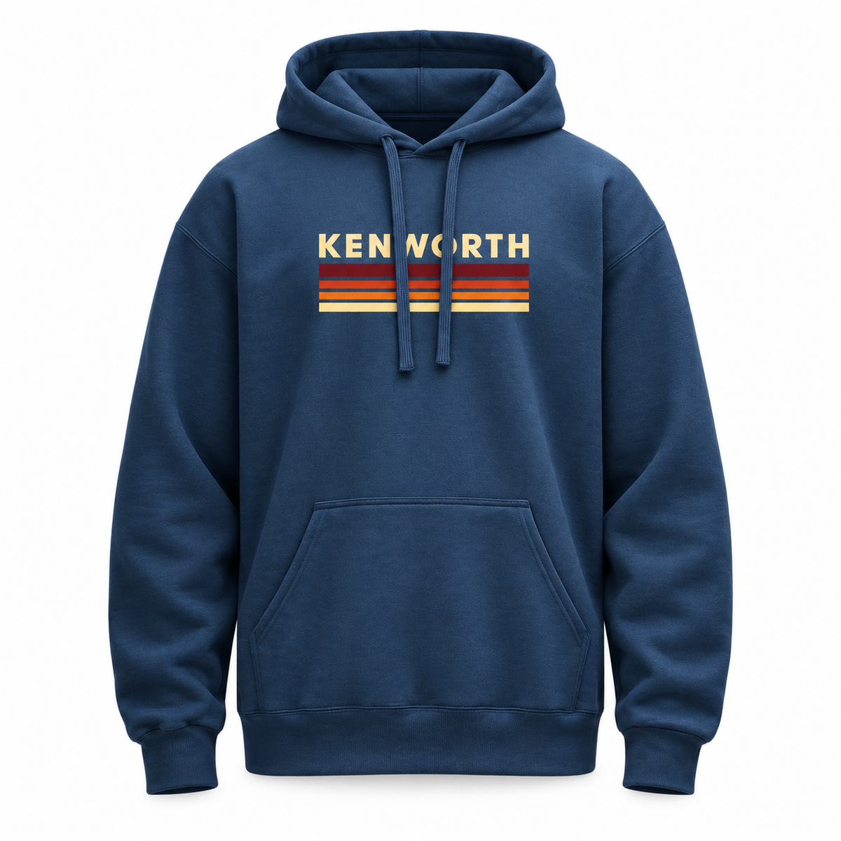 Kenworth Stripe Hoodie - Blue