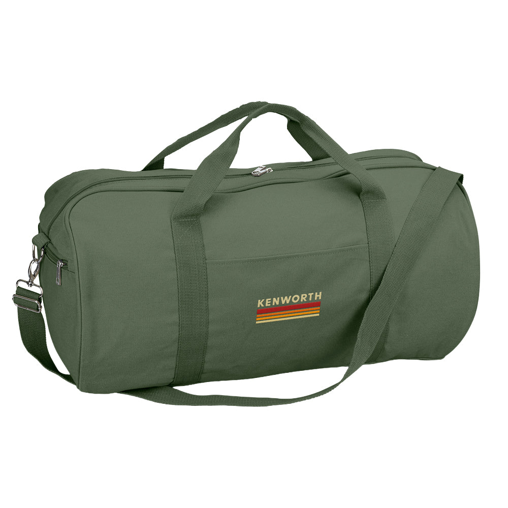 Kenworth Stripe Duffle Bag - Green