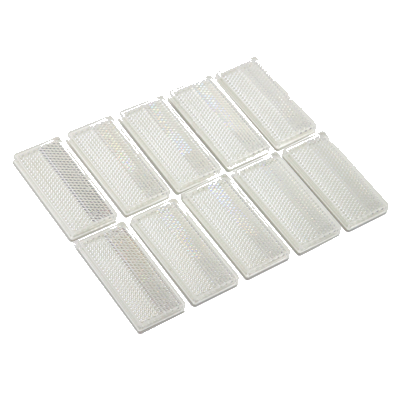 TRP Retro Reflector - White - pack 10