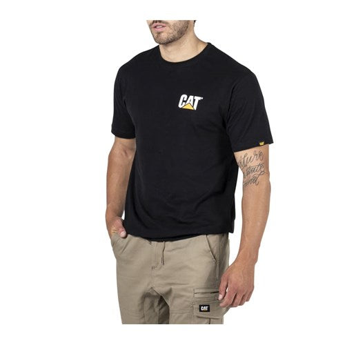 Cat Trademark Tee Black