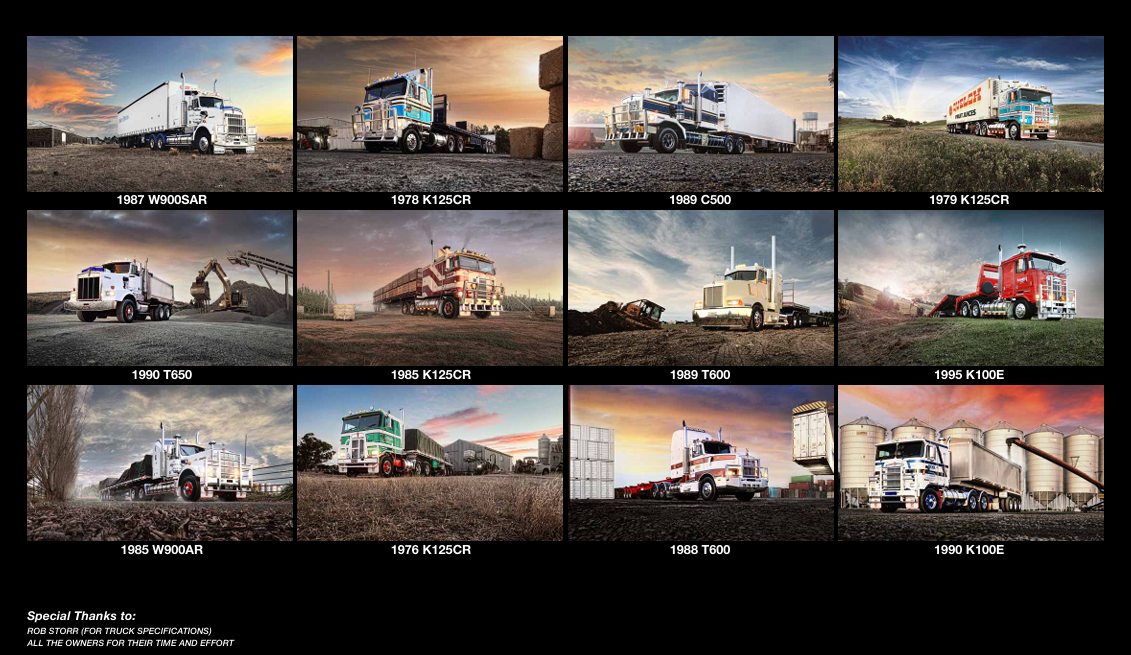 2027 Kenworth Classics Calendar