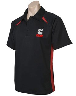 Cummins Power Red Splice Polo