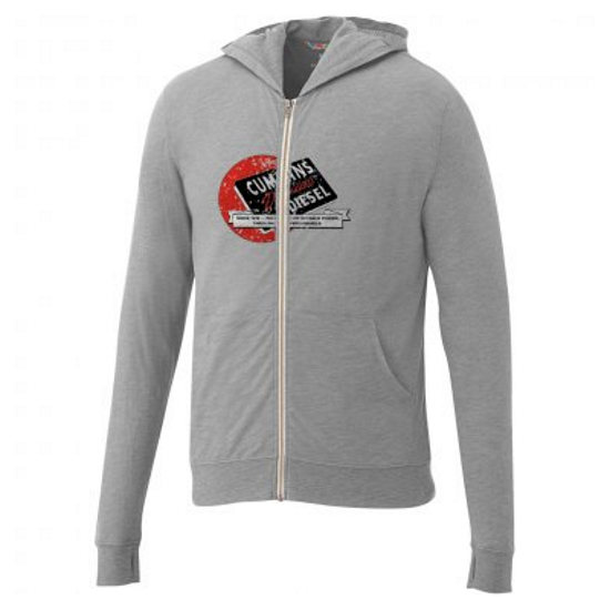 Cummins Light Weight Grey Hoodie XL