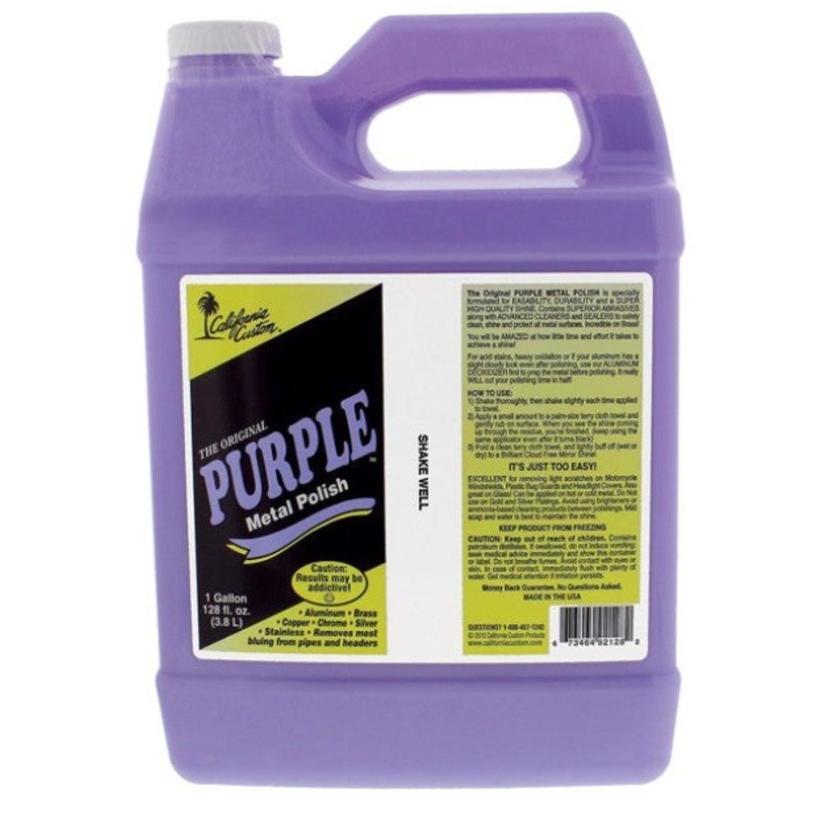 California Custom - Purple Metal Polish 3.8L