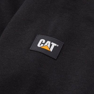 Cat Essential Hooded Sweatshirt - Black