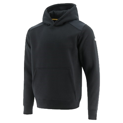 Cat Essential Hooded Sweatshirt - Black