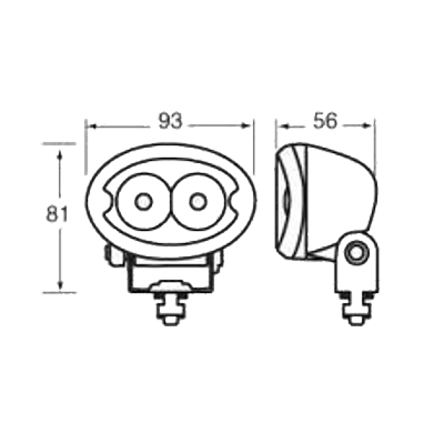 Narva 72446 LED Work Lamp