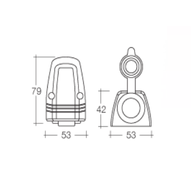 Narva Heavy Duty Accessory Socket