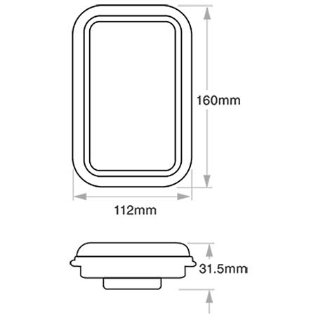 Narva 94602 LED Rear Direction Indicator
