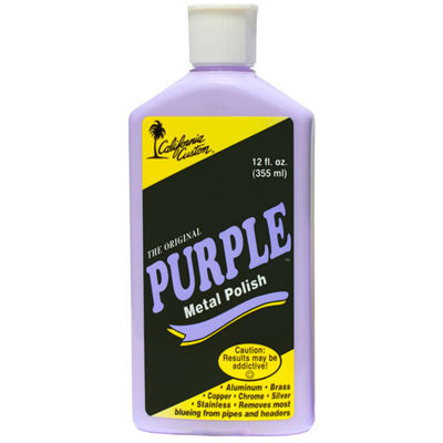 California Custom Purple Metal Polish