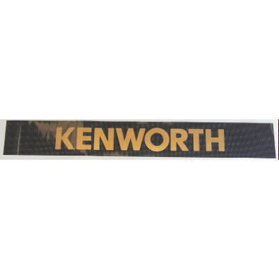 Kenworth Windscreen Decal Black/Gold 1700 x 145mm