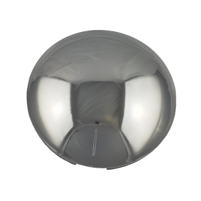 Kenworth Chrome Hub Cap; Steer; 8-5/8" 6 Notch