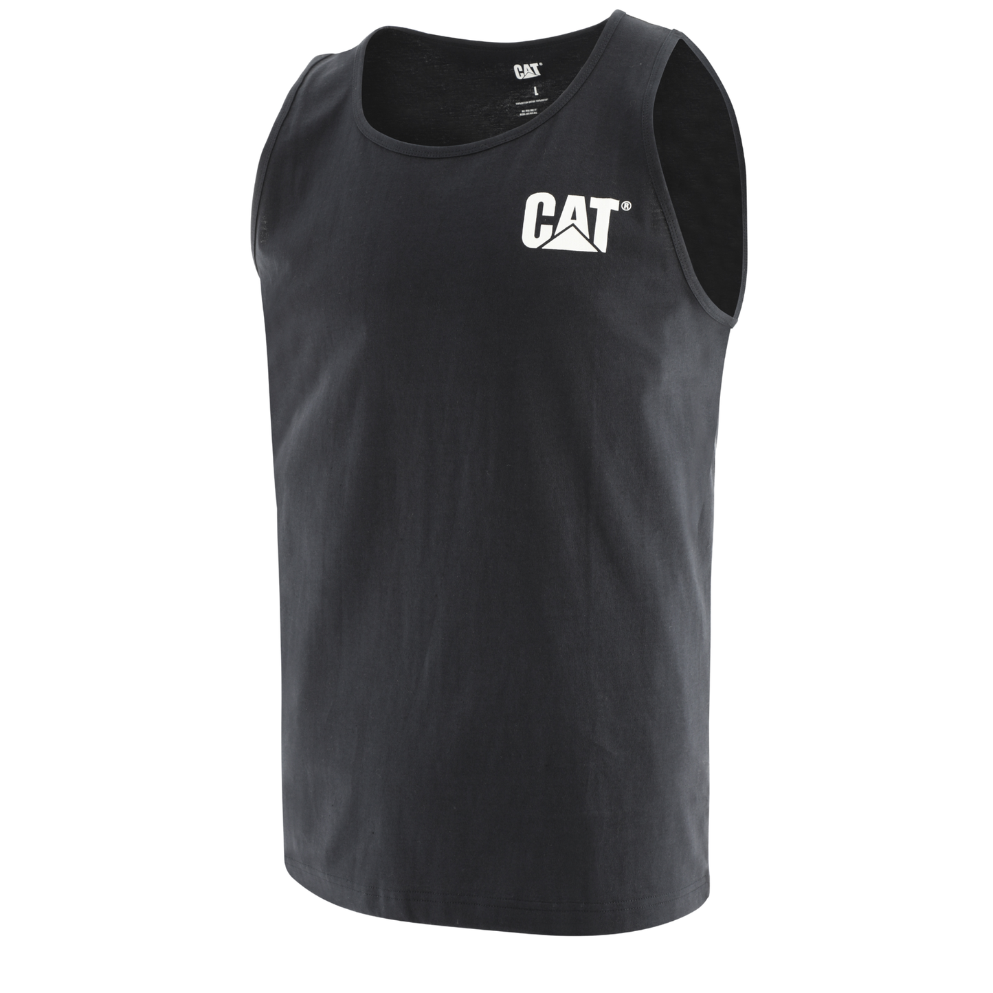 Cat Trademark Singlet Black