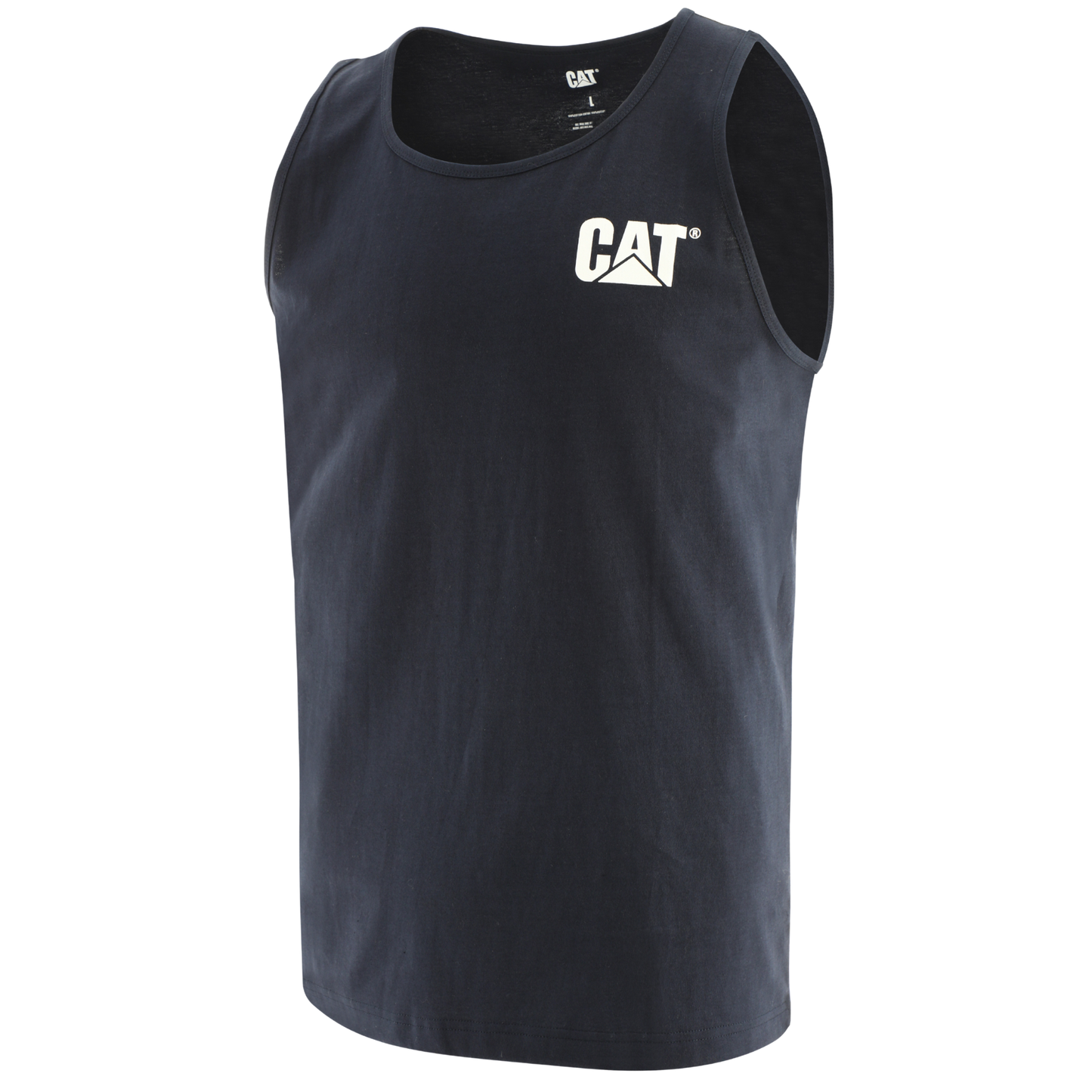 Cat Trademark Singlet Black
