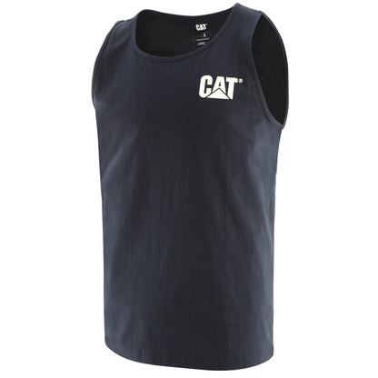 Cat Trademark Singlet Black