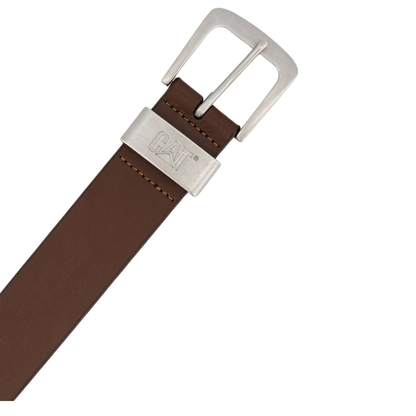 Cat Madison Genuine Leather Belt - Brown