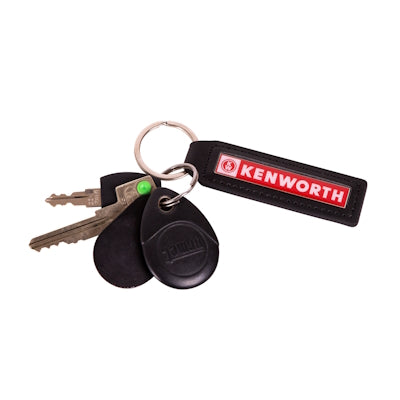 Kenworth Genuine Leather Keyring