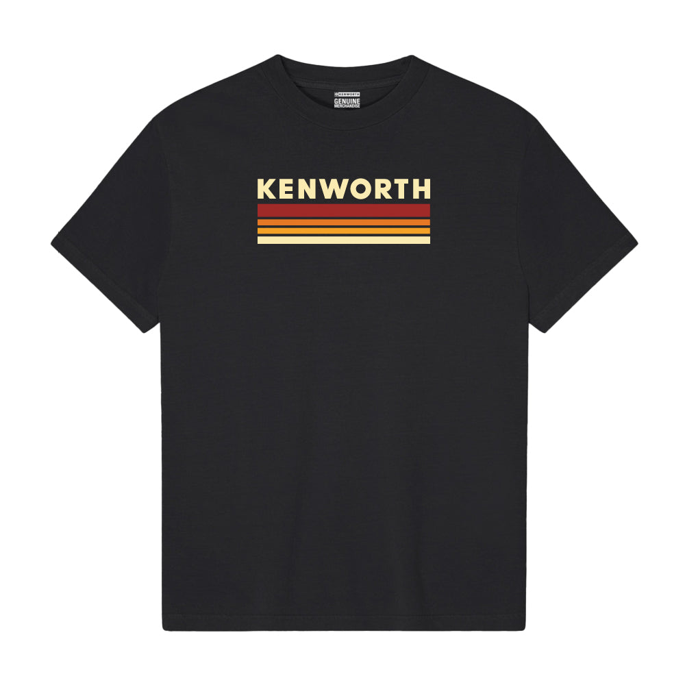 Kenworth Stripe Tee - Black