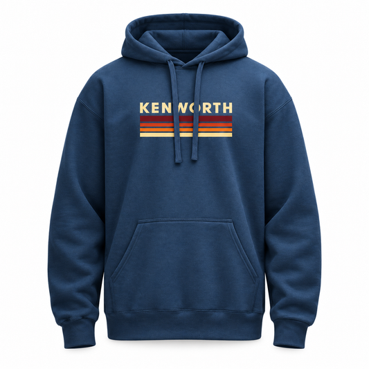 Kenworth Stripe Hoodie - Blue