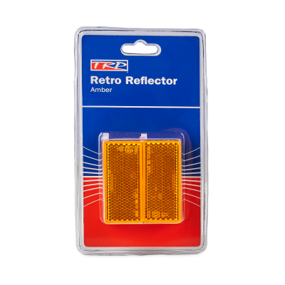 TRP Retro Reflector - Amber - pack 10