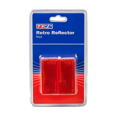 TRP Retro Reflector - Red - pack 10