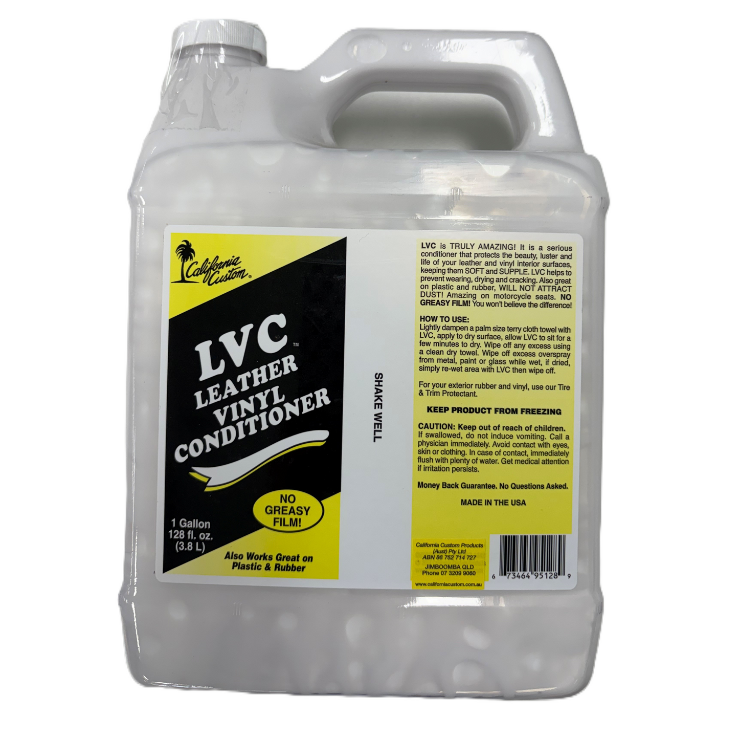 California Custom - LVC Leather Vinyl Conditioner 3.8L