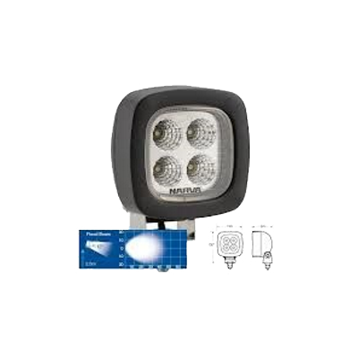 Narva 72449 LED Work Lamp - Flood Beam