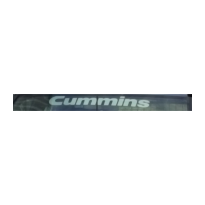 'Cummins' Windscreen Decal