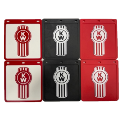 Kenworth 'Mudflap Style' 6 Coaster Set