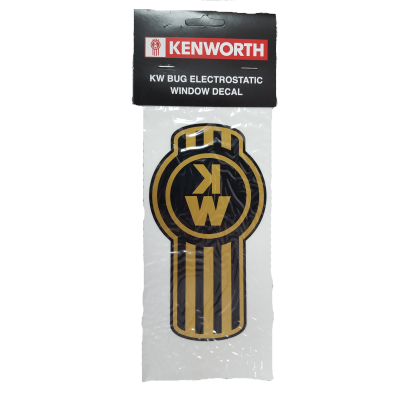 Kenworth Black & Gold Windscreen Decal