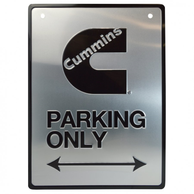 Cummins Parking Sign