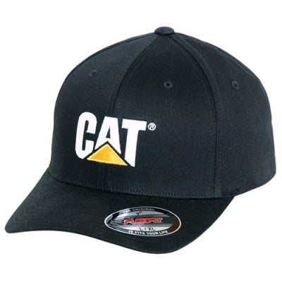 Cat Trademark Stretch Fit Black Cap
