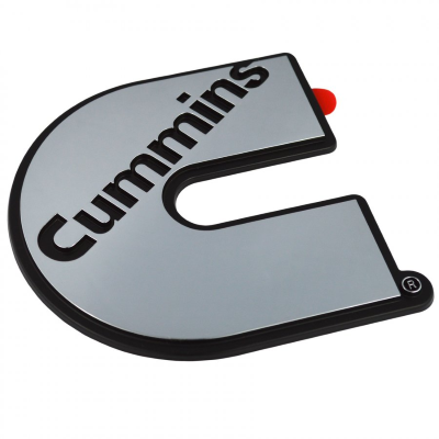 Cummins Chrome Sticker (Badge) – Tatiara Truck & Trailers