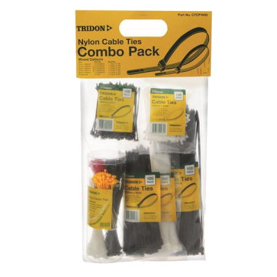 Tridon Cable Tie Combo Pack - 1000 Piece